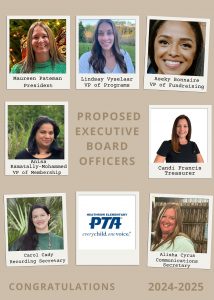 Proposed Executive Board 2024-2025